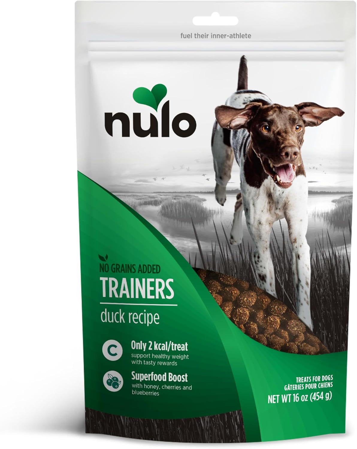Trainers Duck Recipe Grain-Free Low-Calorie Healthy Dog & Puppy Training Treats, 4 Ounce Pouch